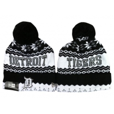 MLB Detroit Tigers Stitched Knit Beanies Hats 014
