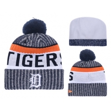 MLB Detroit Tigers Stitched Knit Beanies Hats 018