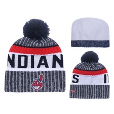 MLB Cleveland Indians Stitched Knit Beanies Hats 015