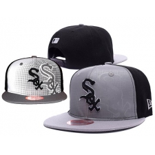 MLB Chicago White Sox Stitched Snapback Hats 012