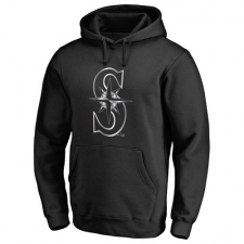 MLB Seattle Mariners Platinum Collection Pullover Hoodie - Black