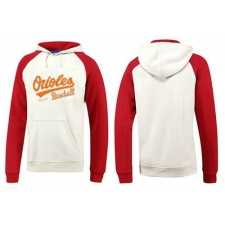 MLB Men's Nike Baltimore Orioles Pullover Hoodie - White/Red