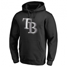 MLB Tampa Bay Rays Platinum Collection Pullover Hoodie - Black