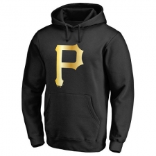 MLB Pittsburgh Pirates Gold Collection Pullover Hoodie - Black