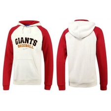 MLB Men's Nike San Francisco Giants Pullover Hoodie - White/Red