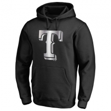 MLB Texas Rangers Platinum Collection Pullover Hoodie - Black