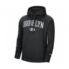 Men's Brooklyn Nets 2021 Black Heritage Essential Pullover Basketball Hoodie