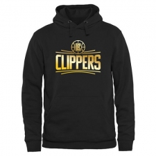 NBA Men's Los Angeles Clippers Gold Collection Pullover Hoodie - Black