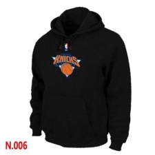 NBA Men's New York Knicks Pullover Hoodie - Black