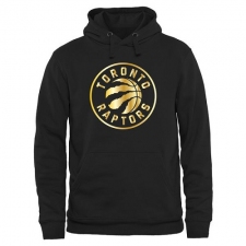 NBA Men's Toronto Raptors Gold Collection Pullover Hoodie - Black