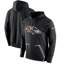 NFL Baltimore Ravens Nike Champ Drive Vapor Speed Pullover Hoodie - Black