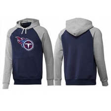 NFL Men's Nike Tennessee Titans Logo Pullover Hoodie - Navy/Grey