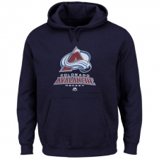 NHL Men's Colorado Avalanche Majestic Big & Tall Critical Victory Pullover Hoodie - Navy Blue