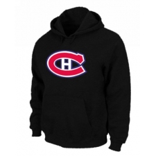NHL Men's Montreal Canadiens Big & Tall Logo Hoodie - Black