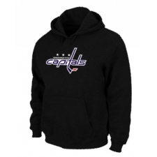 NHL Men's Washington Capitals Big & Tall Logo Hoodie - Black