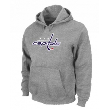 NHL Men's Washington Capitals Big & Tall Logo Hoodie - Grey