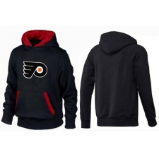 NHL Men's Philadelphia Flyers Big & Tall Logo Hoodie - Black/Red
