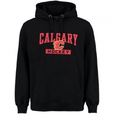 NHL Men's Calgary Flames Rinkside City Pride Pullover Hoodie - Black