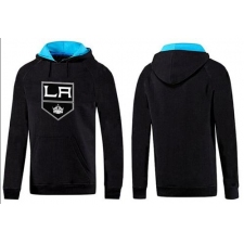NHL Men's Los Angeles Kings Big & Tall Logo Hoodie - Black/Blue