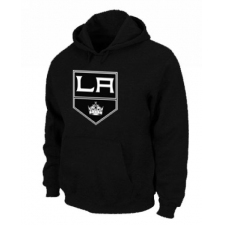 NHL Men's Los Angeles Kings Big & Tall Logo Hoodie - Black