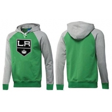 NHL Men's Los Angeles Kings Big & Tall Logo Hoodie - Green/Grey