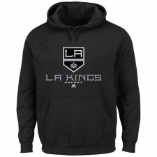 NHL Men's Los Angeles Kings Majestic Big & Tall Critical Victory Pullover Hoodie - Black