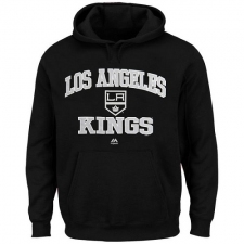 NHL Men's Los Angeles Kings Majestic Heart & Soul Hoodie - Black