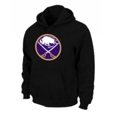 NHL Men's Buffalo Sabres Big & Tall Logo Hoodie - Black
