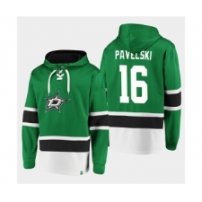 Men's Dallas Stars #16 Joe Pavelski Green Ageless Must-Have Lace-Up Pullover Hoodie