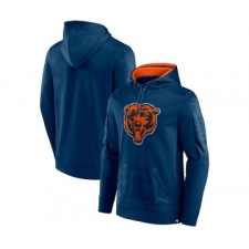 Men's Chicago Bears Navy On The Ball Pullover Hoodie