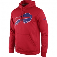 NFL Buffalo Bills Nike Practice Performance Pullover Hoodie - Red