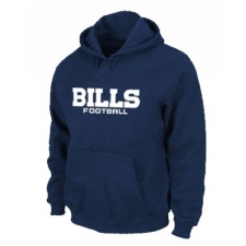 NFL Men's Nike Buffalo Bills Font Pullover Hoodie - Blue