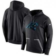 NFL Carolina Panthers Nike Champ Drive Vapor Speed Pullover Hoodie - Black