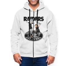 Raider Men's Zip Hooded Sweatshirt