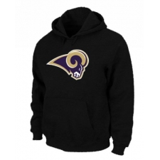 NFL Men's Nike Los Angeles Rams Logo Pullover Hoodie - Black