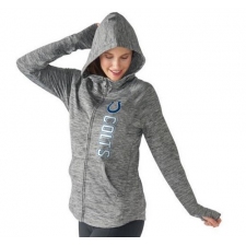 NFL Indianapolis Colts G-III 4Her by Carl Banks Women's Recovery Full-Zip Hoodie - Heathered Gray