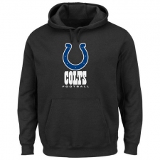 NFL Men's Indianapolis Colts Black Critical Victory Pullover Hoodie