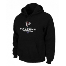 NFL Men's Nike Atlanta Falcons Critical Victory Pullover Hoodie - Black