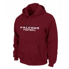 NFL Men's Nike Atlanta Falcons Font Pullover Hoodie - Red
