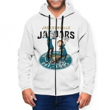 Jaguar Men's Zip Hooded Sweatshirt