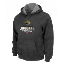 NFL Men's Nike Jacksonville Jaguars Critical Victory Pullover Hoodie - Dark Grey