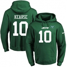 NFL Men's Nike New York Jets #10 Jermaine Kearse Green Name & Number Pullover Hoodie