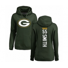 Football Women's Green Bay Packers #55 Za'Darius Smith Green Backer Hoodie