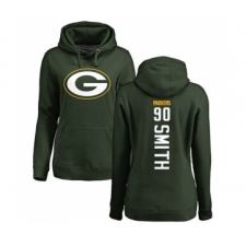 Football Women's Green Bay Packers #90 Za'Darius Smith Green Backer Hoodie