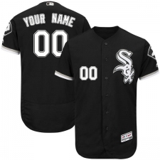 Men's Majestic Chicago White Sox Customized Black Flexbase Authentic Collection MLB Jersey