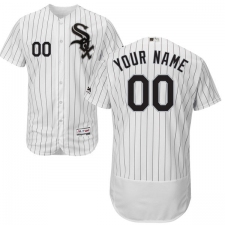 Men's Majestic Chicago White Sox Customized White Home Flex Base Authentic Collection MLB Jersey