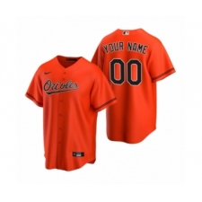 Baltimore Orioles Custom Nike Orange 2020 Replica Alternate Jersey