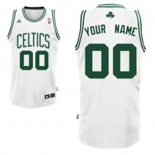 Youth Adidas Boston Celtics Customized Swingman White Home NBA Jersey