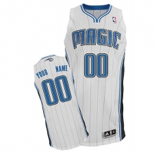 Men's Adidas Orlando Magic Customized Authentic White Home NBA Jersey