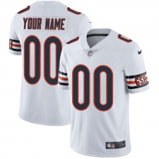 Men's Nike Chicago Bears Customized White Vapor Untouchable Limited Player NFL Jersey